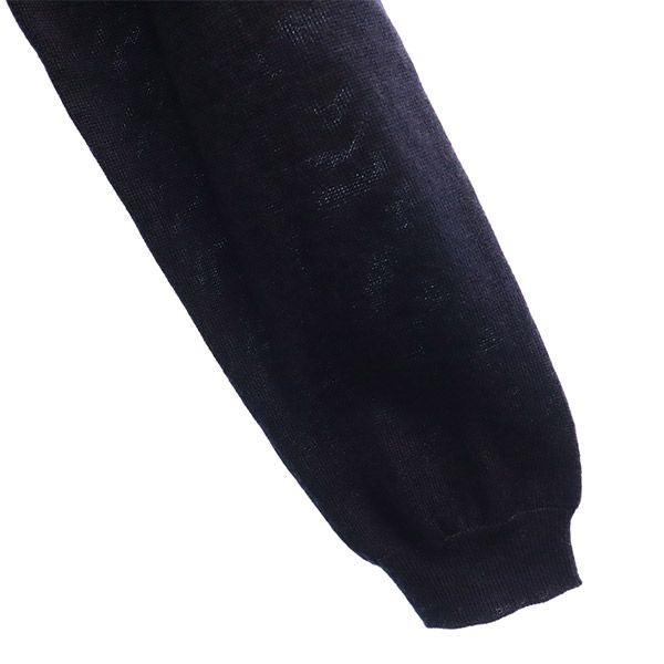 Pretty Green プリティーグリーン ウール ワッペン 長袖 セーター 3 ネイビー ニット メンズ