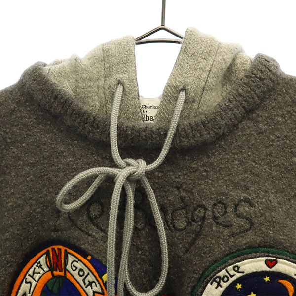 CASTELBAJAC SPORT カステルバジャック スポーツ ウールブレンド パーカー 2 グレー レディース