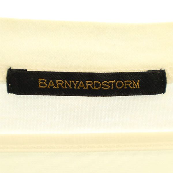 バンヤードストーム 切替 ノースリーブ ワンピース 0 ホワイト×ネイビー BARNYARDSTORM レディース