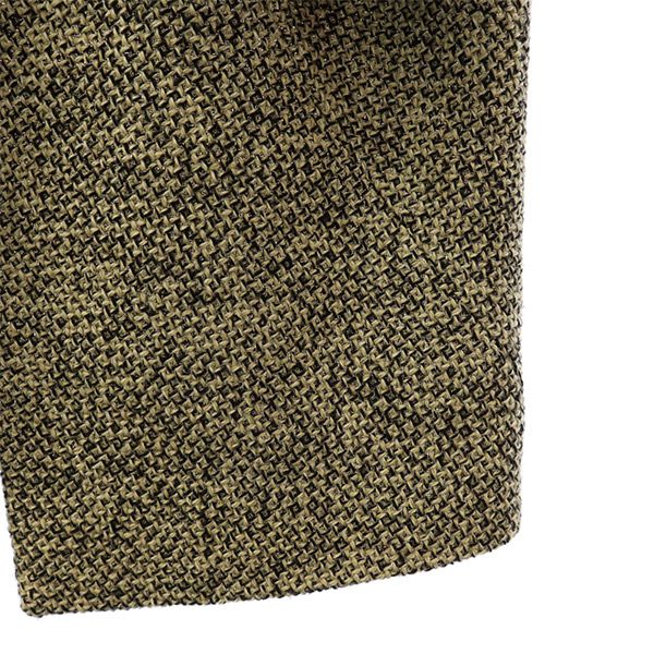 Brooks Brothers ブルックスブラザーズ ウールブレンド 総柄 ノーカラージャケット 4 ホワイト×ブラック レディース