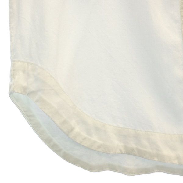 bella dahl ベラ ダール 長袖 シャツ S ホワイト ブラウス レディース