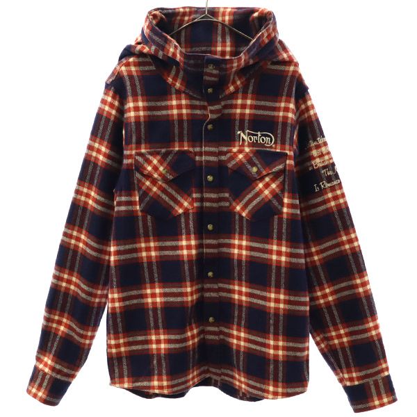 ノートン 刺繍 フーデッド ジャケット M Norton レディース