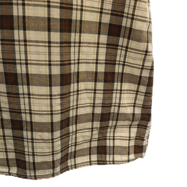 A.P.C. アーペーセー チェック 長袖 シャツ 2 メンズ