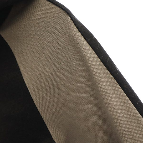 THEE OLD CIRCUS ジ・オールド・サーカス 長袖 スウェット ジップパーカー 0 ブラック×グレー レディース