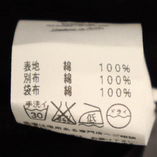 THEE OLD CIRCUS ジ・オールド・サーカス 長袖 スウェット ジップパーカー 0 ブラック×グレー レディース