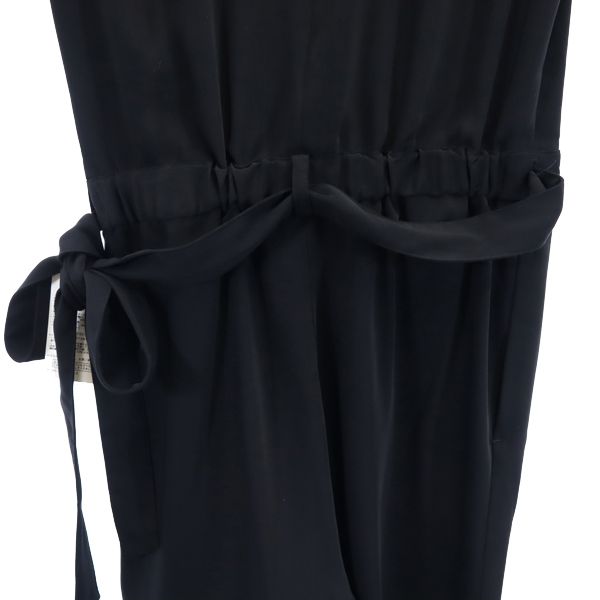 未使用 La TOTALITE ラトータリテ 日本製 バックレースカシュクール オールインワン F ブラック レディース