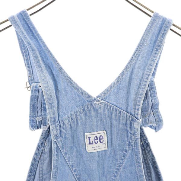Lee リー デニム オーバーオール ボタンフライ レディース