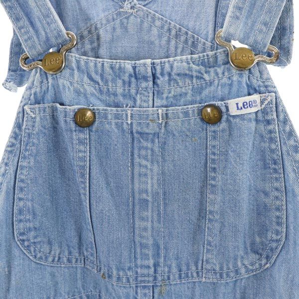 Lee リー デニム オーバーオール ボタンフライ レディース