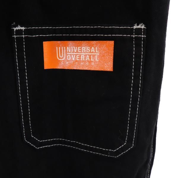 UNIVERSAL OVERALL ユニバーサルオーバーオール チャオパニックティピー コラボ オーバーオール L 黒 CIAOPANIC TYPY キッズ