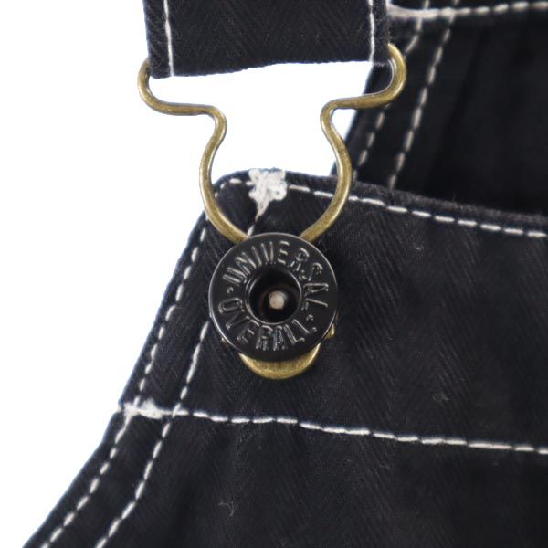 UNIVERSAL OVERALL ユニバーサルオーバーオール チャオパニックティピー コラボ オーバーオール L 黒 CIAOPANIC TYPY キッズ