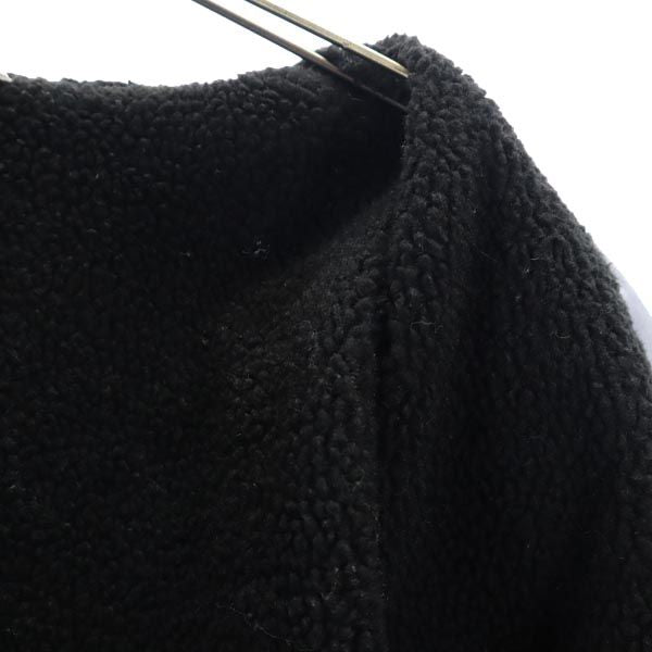 adidas アディダス フーデッド 中綿ジャケット 140 シルバー系 裏ボア キッズ