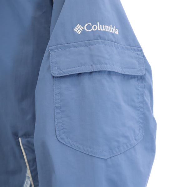 Columbia コロンビア ナイロンジャケット M 水色 アウトドア レディース