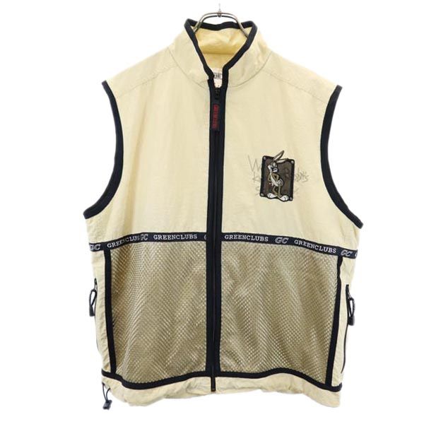 GREENCLUBS グリーンクラブ バックスバニー ワーナー ナイロン ベスト 4 ベージュ系 裏メッシュ メンズ
