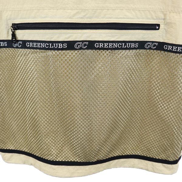GREENCLUBS グリーンクラブ バックスバニー ワーナー ナイロン ベスト 4 ベージュ系 裏メッシュ メンズ