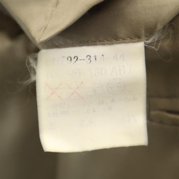 BURBERRY LONDON バーバリー ロンドン 三陽商会 カシミヤブレンド ヘリンボーン柄 テーラードジャケット AB7 グレー系 オールド メンズ