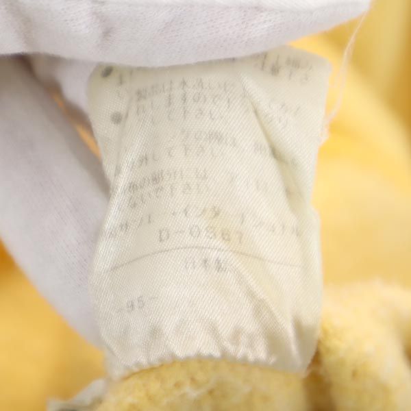 PEARLY GATES パーリーゲイツ ゴルフ 長袖 ハーフボタン トレーナー L イエロー系 裏起毛 メンズ