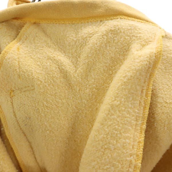 PEARLY GATES パーリーゲイツ ゴルフ 長袖 ハーフボタン トレーナー L イエロー系 裏起毛 メンズ