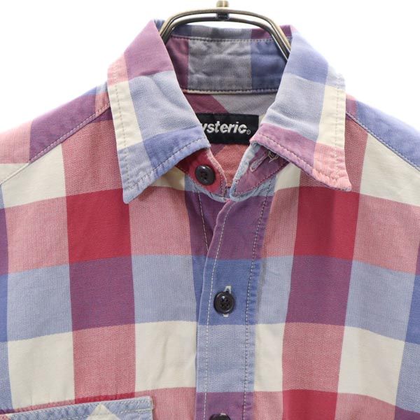 HYSTERIC ヒステリック チェック 長袖 シャツ レディース