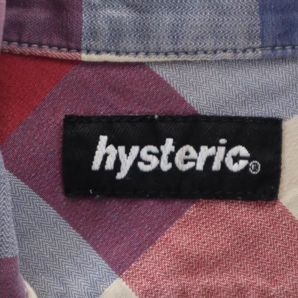 HYSTERIC ヒステリック チェック 長袖 シャツ レディース