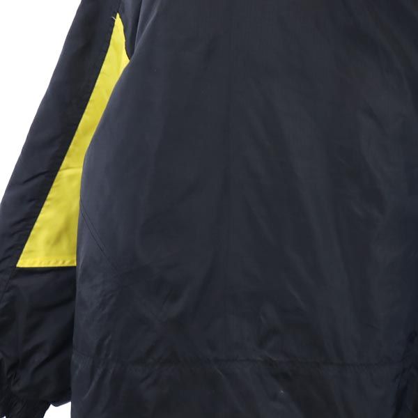 FIRSTDOWN ファーストダウン オールド 中綿ジャケット L 黒 フード コート メンズ