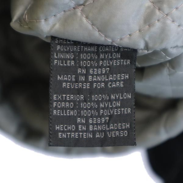 FIRSTDOWN ファーストダウン オールド 中綿ジャケット L 黒 フード コート メンズ