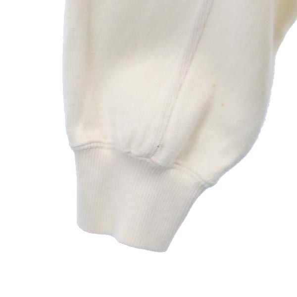 KENZO ケンゾー 日本製 ロゴ刺繍 ゴルフ 長袖 スウェット トレーナー 4 白系 メンズ