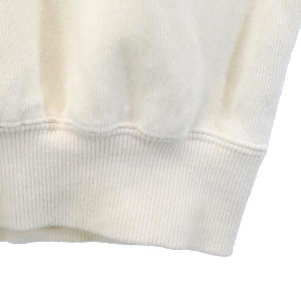 KENZO ケンゾー 日本製 ロゴ刺繍 ゴルフ 長袖 スウェット トレーナー 4 白系 メンズ