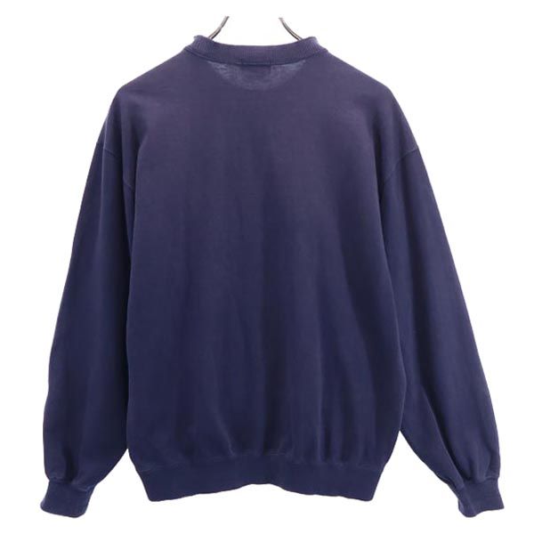 パーリーゲイツ ロゴプリント ゴルフ 長袖 スウェット トレーナー S