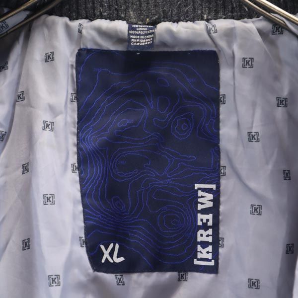KREW クルー キルティングジャケット XL 黒系 メンズ