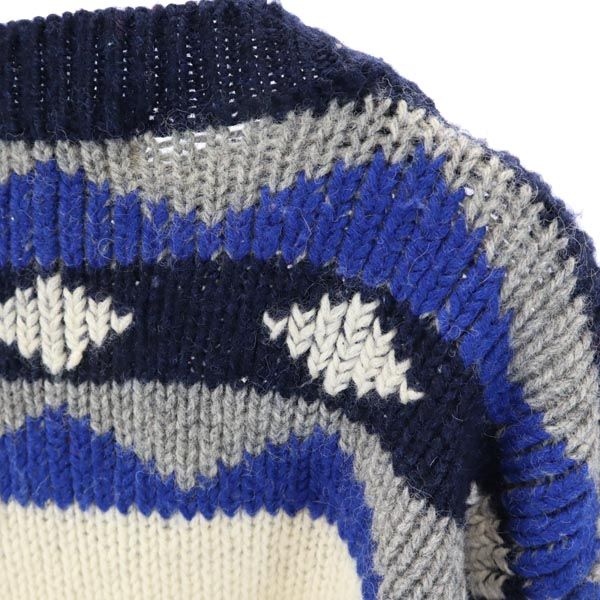 McGregor マックレガー ウールブレンド 長袖 ニット M セーター メンズ