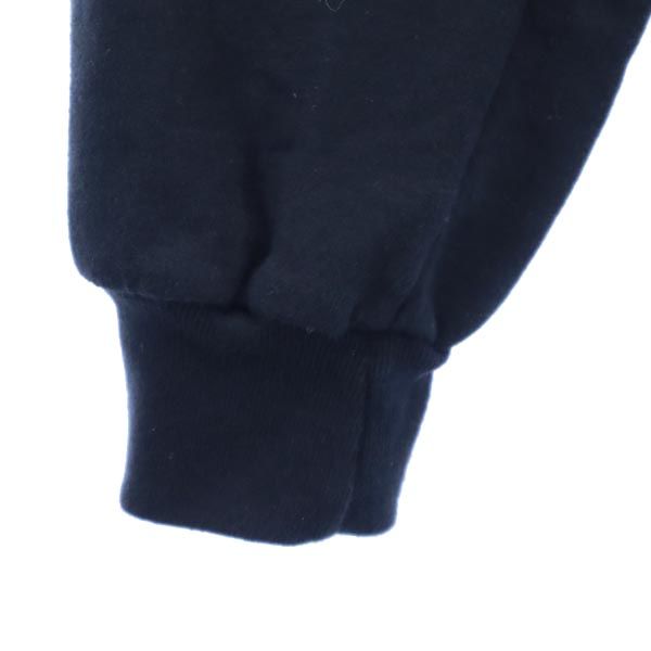 Unknown London アンノウン ロンドン USA製 長袖 スウェット トレーナー S 黒系 裏起毛 メンズ