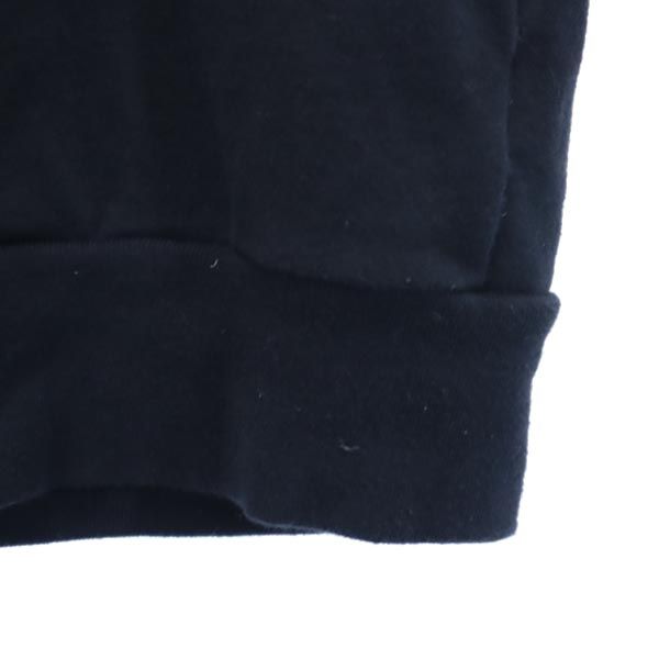 Unknown London アンノウン ロンドン USA製 長袖 スウェット トレーナー S 黒系 裏起毛 メンズ