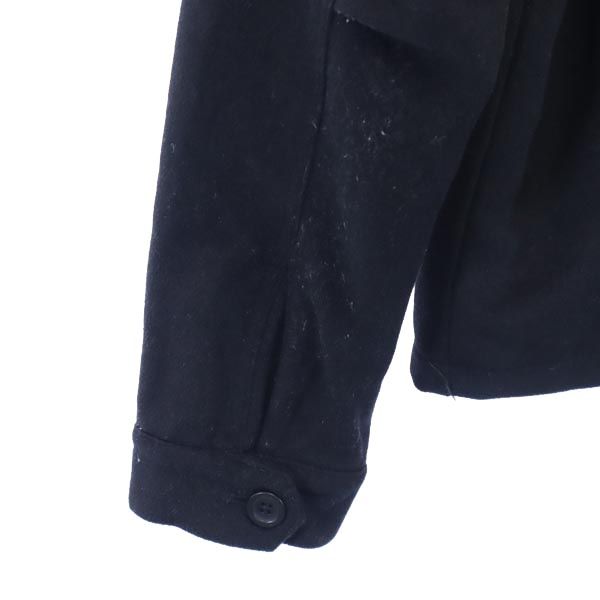 LFYT エルエフワイティー バックロゴ刺繍 ウールジャケット L 黒 メンズ