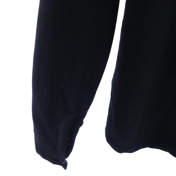 ベトラ ユナイテッドアローズ ウールブレンド ジップ シャツジャケット 42 ブラック VETRA UNITED ARROWS 中綿 メンズ