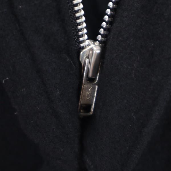 ベトラ ユナイテッドアローズ ウールブレンド ジップ シャツジャケット 42 ブラック VETRA UNITED ARROWS 中綿 メンズ