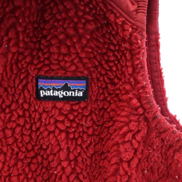 patagonia パタゴニア ボア ベスト XS 赤系 アウトドア レディース