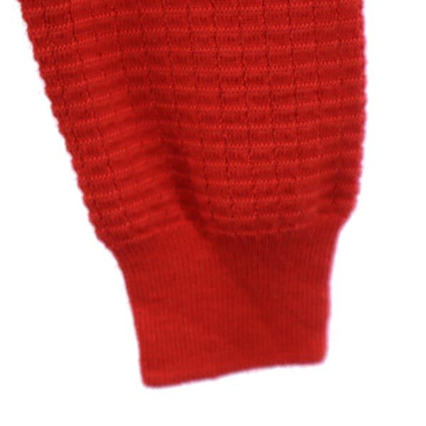 Calvin klein カルバンクライン ウール ニット ジップジャケット M 赤系 メンズ