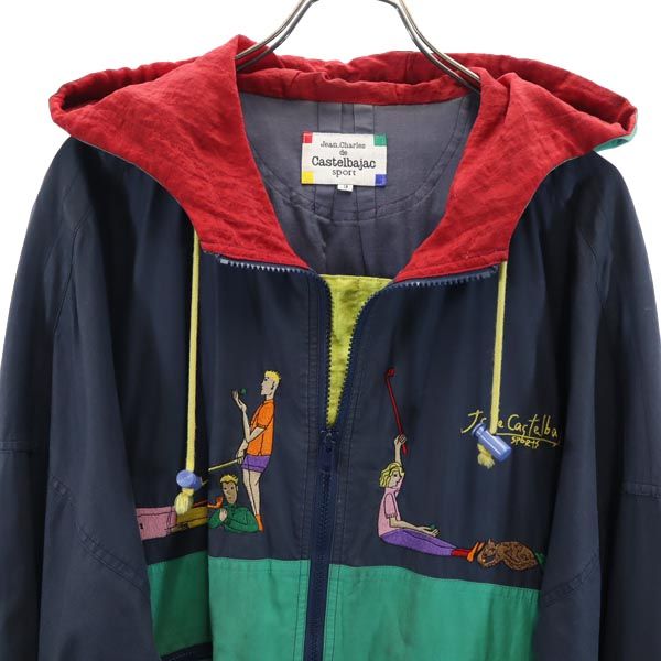 JC de CASTELBAJAC カステルバジャック 刺繍 ジャケット 3 メンズ