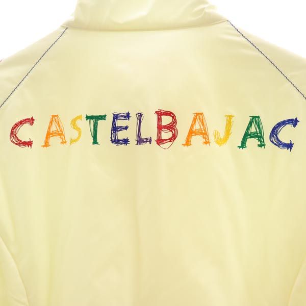 JC de CASTELBAJAC カステルバジャック バックロゴプリント 中綿ジャケット 1 ベージュ系 レディース