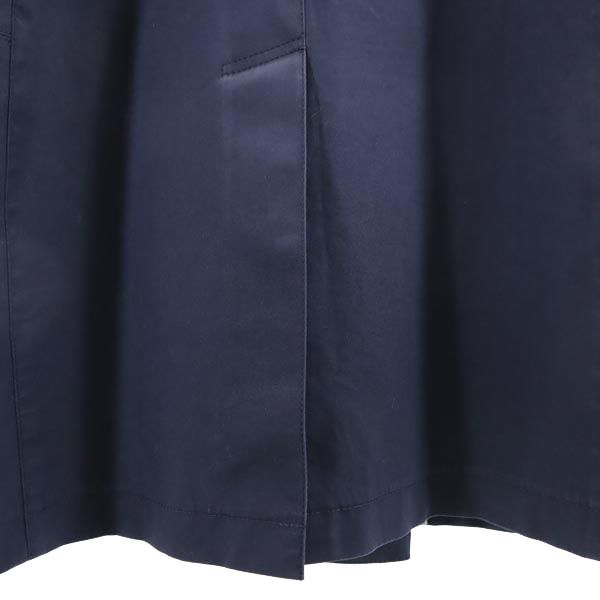 MACKINTOSH PHILOSOPHY マッキントッシュフィロソフィー 日本製 三陽商会 ノーカラーコート 36 ネイビー系 レディース