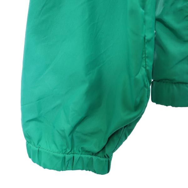 DIESEL ディーゼル バックロゴプリント ナイロン ジップパーカー 10 グリーン系 キッズ