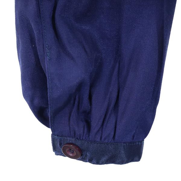 MARC JACOBS マークジェイコブス 長袖 バンドカラーシャツ M ネイビー レディース