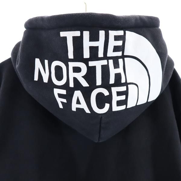 ノースフェイス NT31614 ロゴ 長袖 スウェットパーカー M ブラック系 THE NORTH FACE アウトドア メンズ