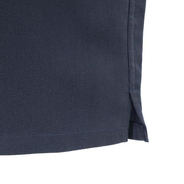 日本製 ロゴ刺繍 長袖 シャツ グレー メンズ