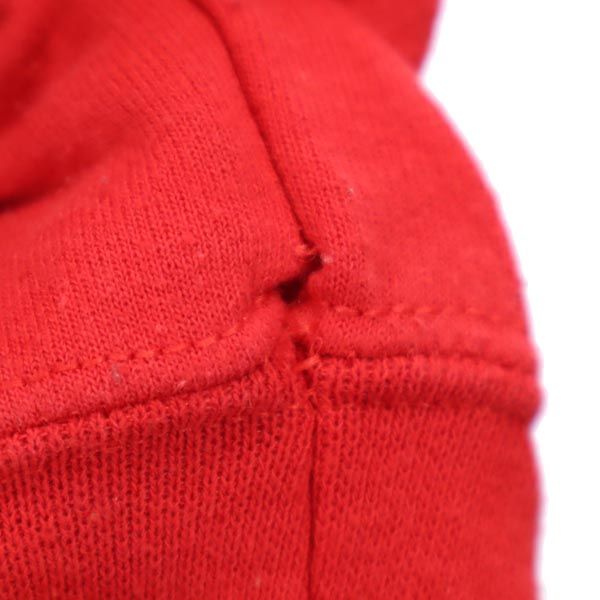 ROTHCO ロスコ USMC プリント 長袖 スウェットパーカー S 赤 メンズ