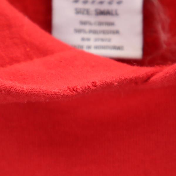 ROTHCO ロスコ USMC プリント 長袖 スウェットパーカー S 赤 メンズ