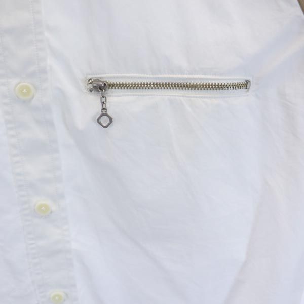 KUBRICK キューブリック 日本製 長袖 ボタンダウンシャツ M ホワイト系 メンズ