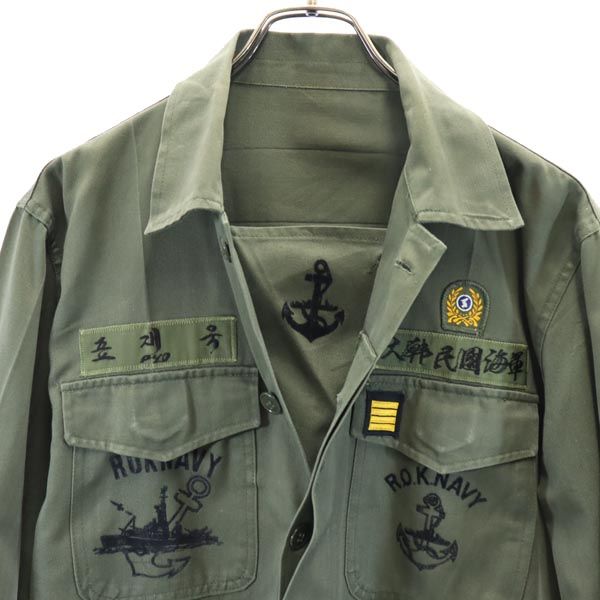 大韓民国海軍 ミリタリージャケット カーキ メンズ