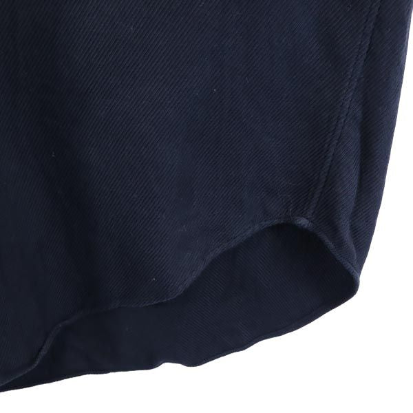 アルマーニコレッツォーニ 長袖 シャツ 40 ネイビー系 ARMANI COLLEZIONI メンズ