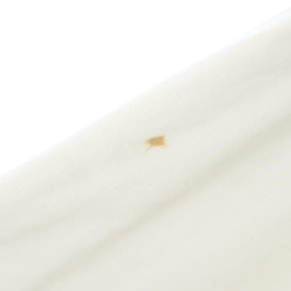 santa fe サンタフェ 英字刺繍 切替 長袖 シャツ 4 ホワイト×グレー メンズ